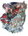 "Santa's Express" - Top of the World Christmas Card