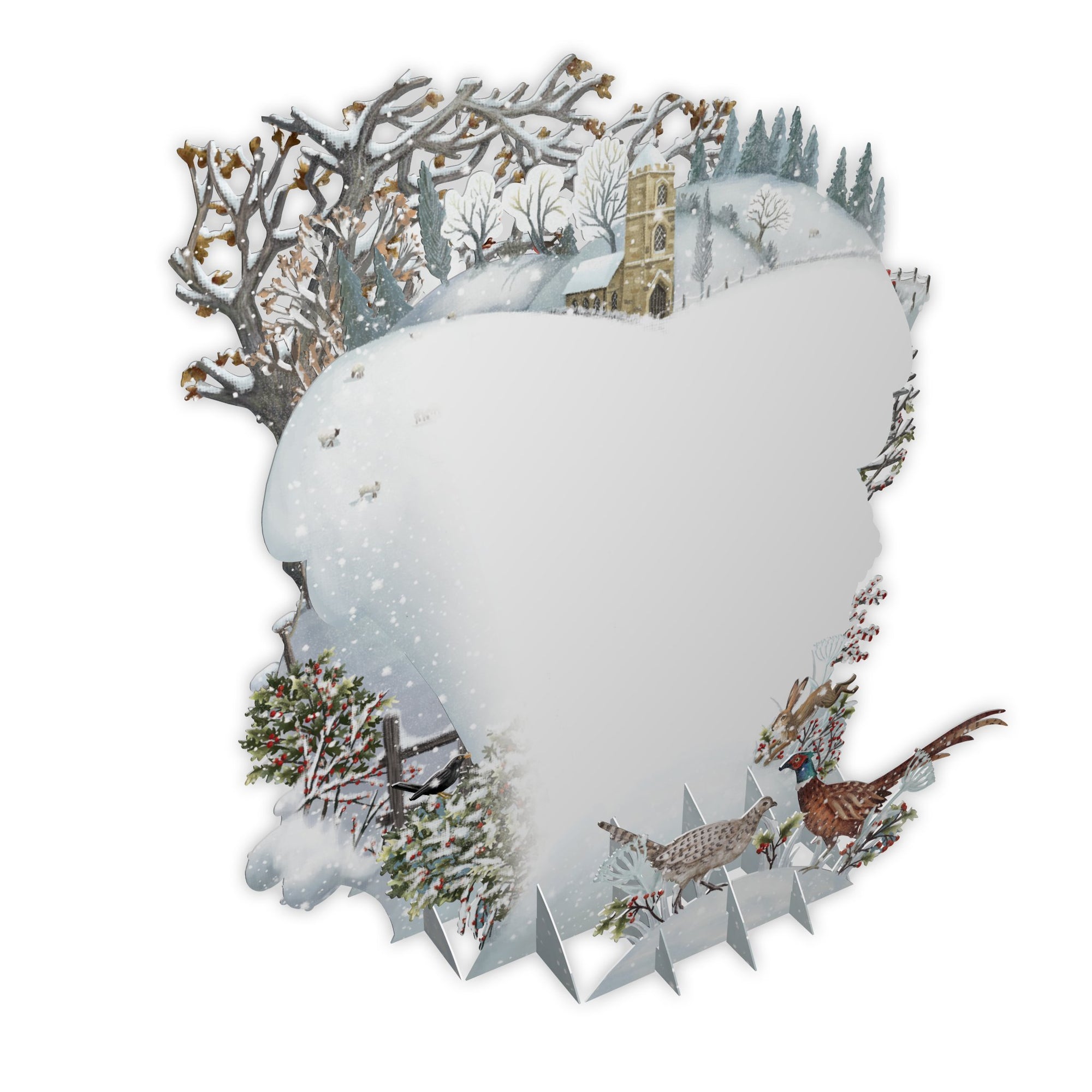 &quot;Let it Snow&quot; - Top of the World Card