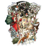 "Santa's Woodland" - Top of the World Christmas Card
