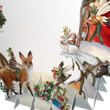 "Santa's Woodland" - Top of the World Christmas Card