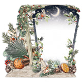 "Floral Delight" - Top of the World Christmas Card