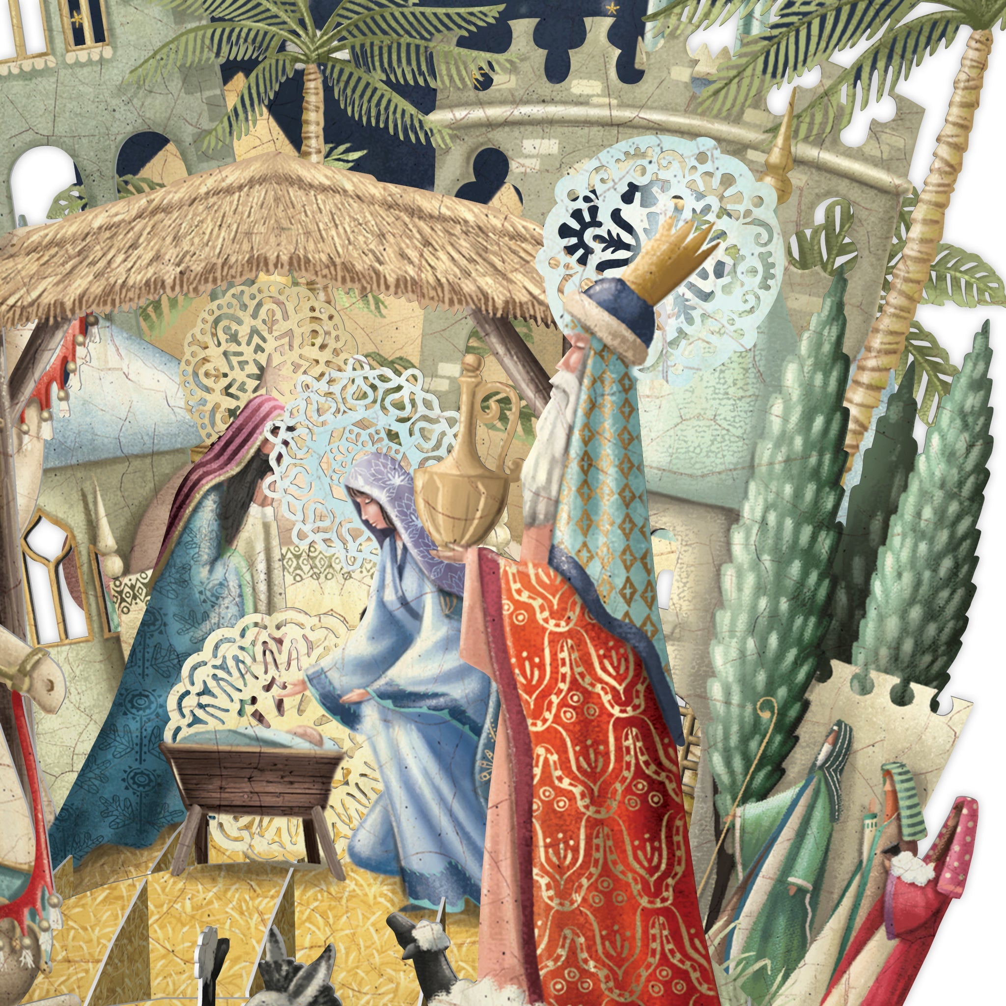 &quot;Nativity&quot; - Top of the World Christmas Card
