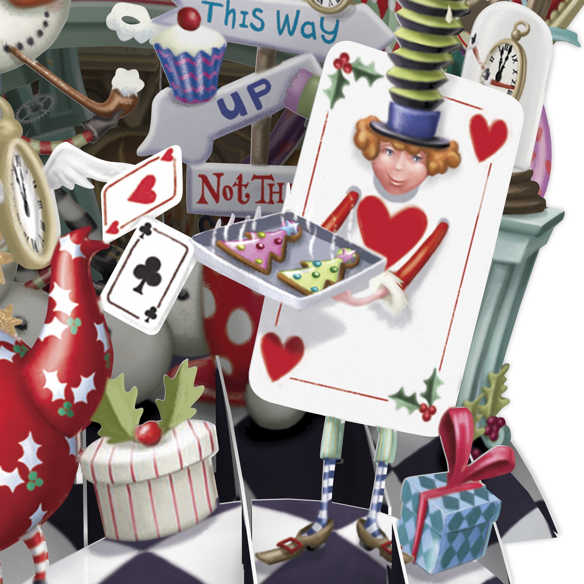 &quot;Alice&#39;s Christmas&quot; - Top of the World Christmas Card