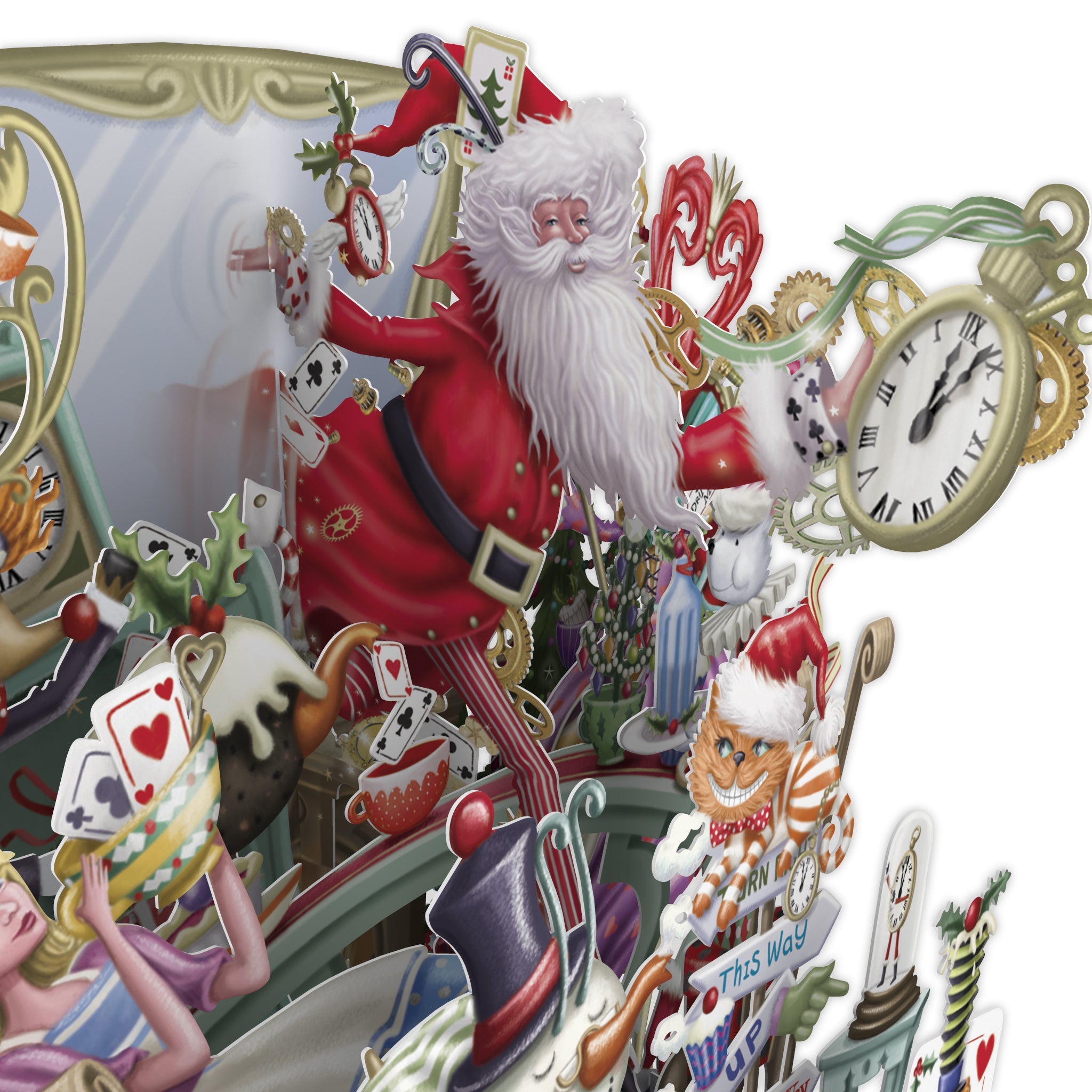 &quot;Alice&#39;s Christmas&quot; - Top of the World Christmas Card