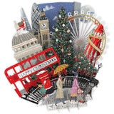 "London" - Top of the World Christmas Card