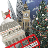"London" - Top of the World Christmas Card