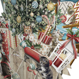 "Cat's Christmas" - Top of the World Christmas Card