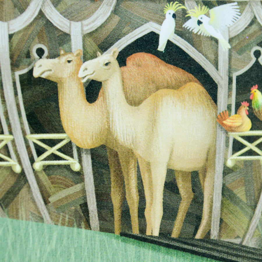 Noah's Ark Zig Zag Card