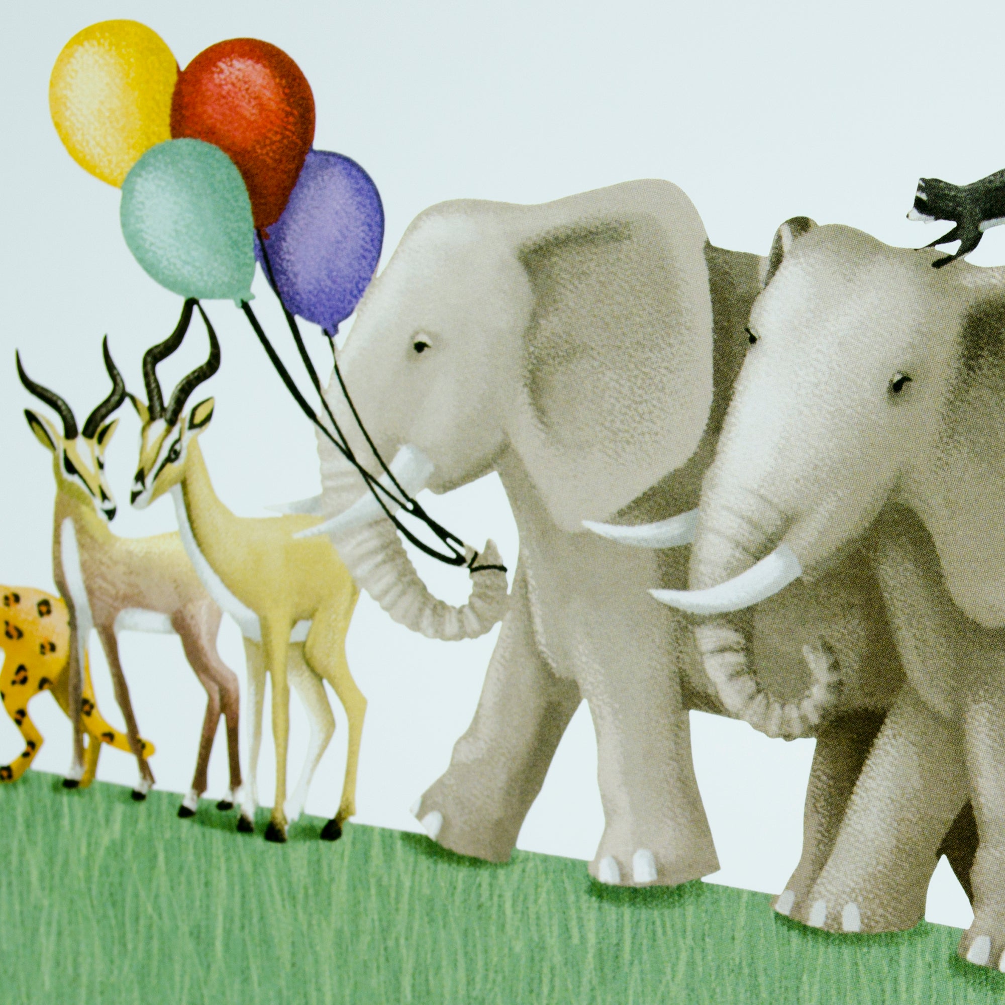 Noah&#39;s Ark Zig Zag Card