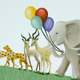 Noah's Ark Zig Zag Card