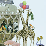 Noah's Ark Zig Zag Card