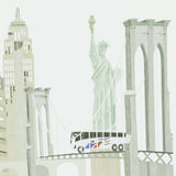 "New York" - Zig-Zag Greetings Card