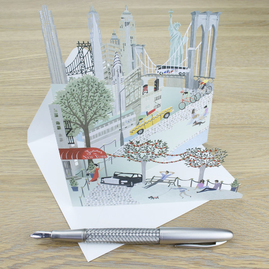 "New York" - Zig-Zag Greetings Card