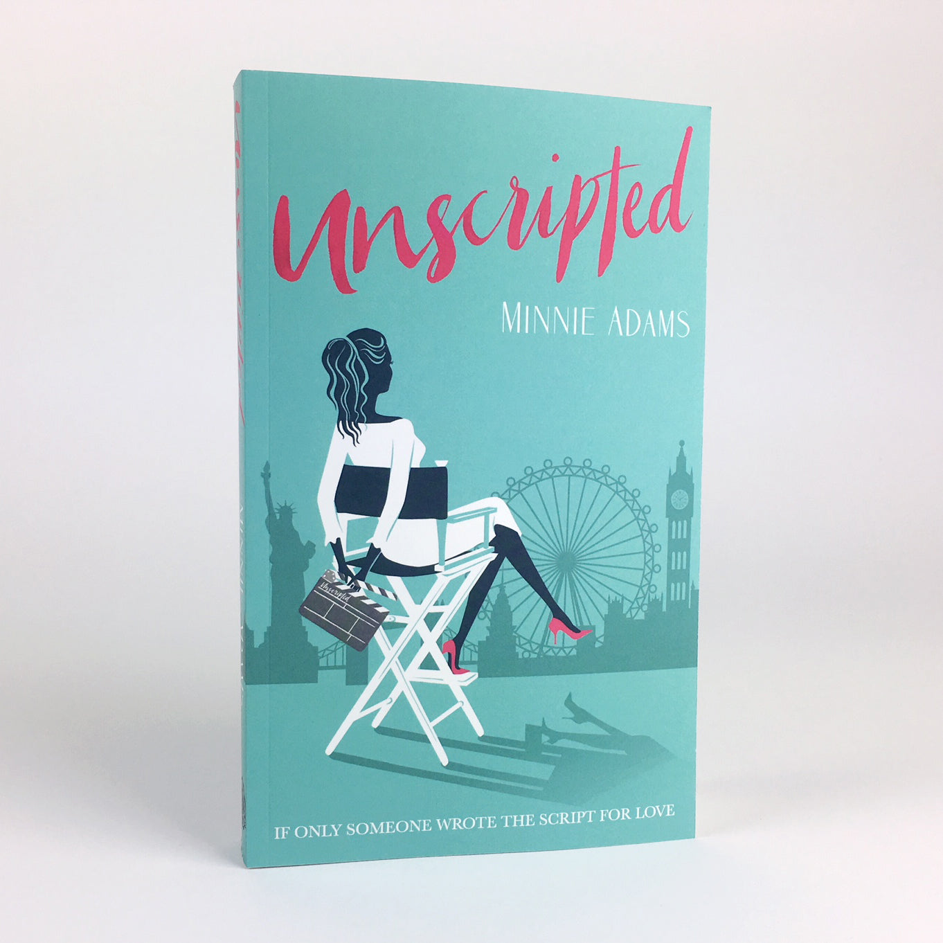 &#39;Unscripted&#39; A Romantic Novel by Minnie Adams