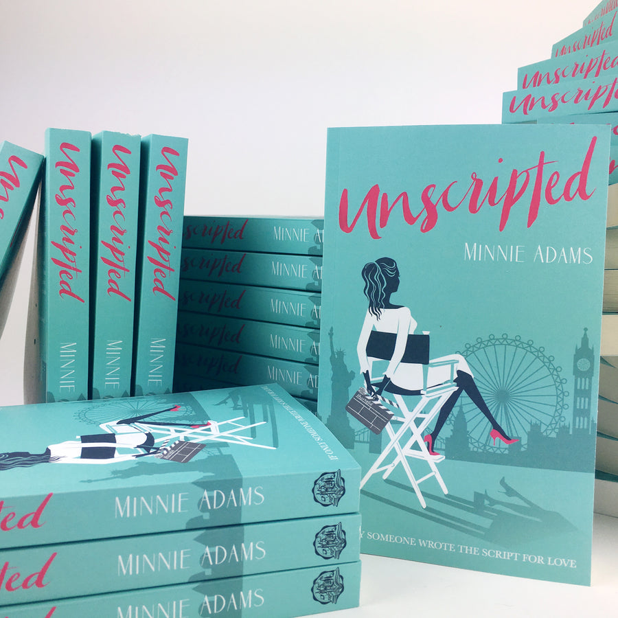 'Unscripted' A Romantic Novel by Minnie Adams